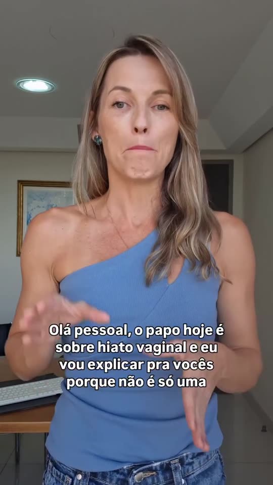 Pôster do vídeo: O hiato vaginal pode ser um marcador de saúde urológica?