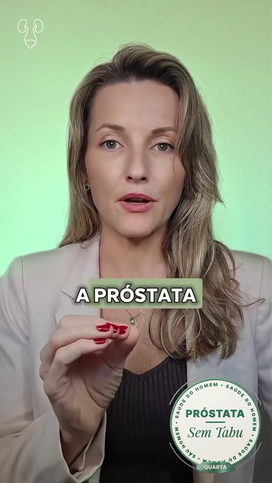 Pôster do vídeo: Durante muito tempo o problema parece ser só a próstata. Mas é sobre a bexiga