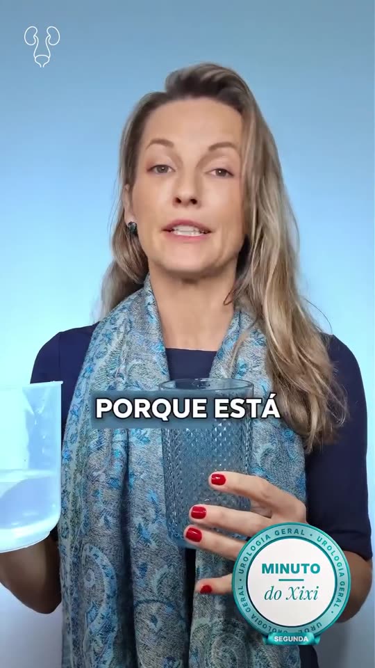 Pôster do vídeo: Você não vai ao banheiro a cada hora porque bebe muito líquido